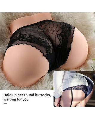 US Warehouse TPE realistischer MINI Asien 128cm Grau Schulter Oberteil und Denim Rock Große Titten Sexpuppe-MARCY